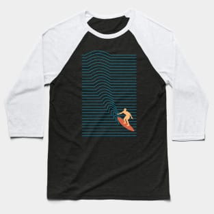 Surf Lines Baseball T-Shirt